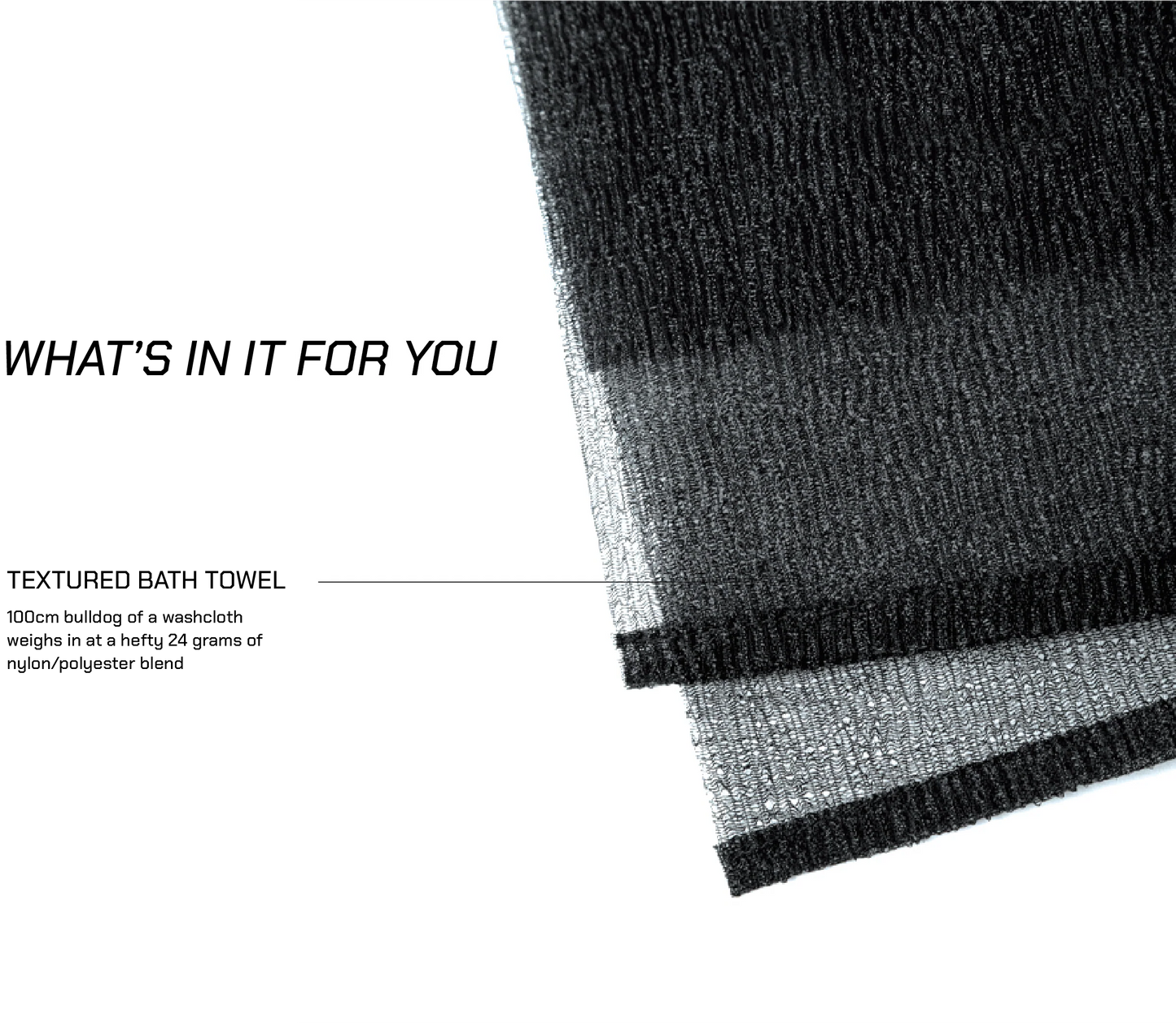 50 Grit Exfoliating Towel
